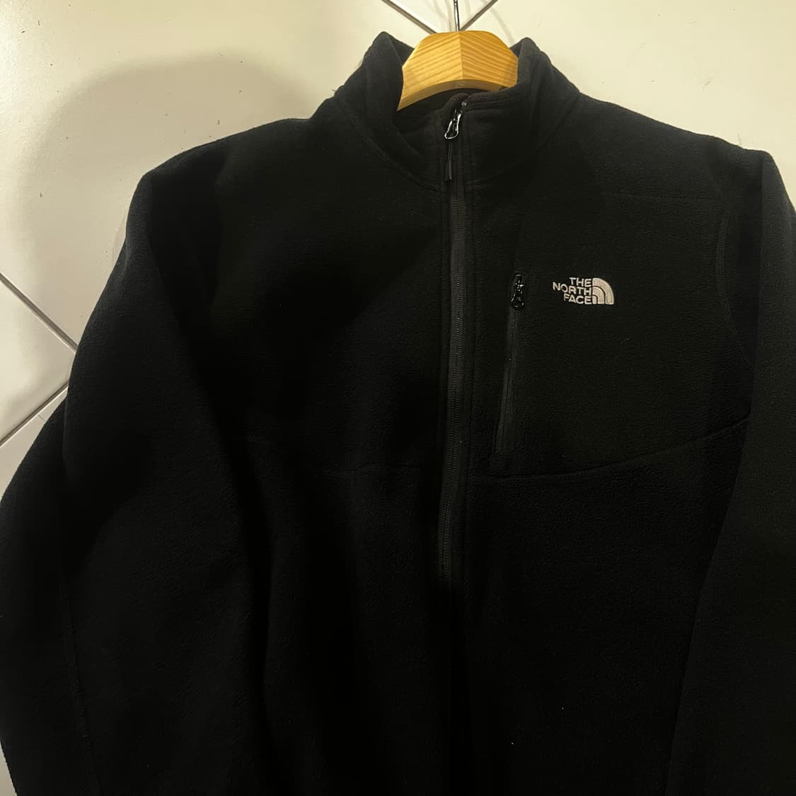 노스페이스 블랙 플리스 집업 상품이미지3