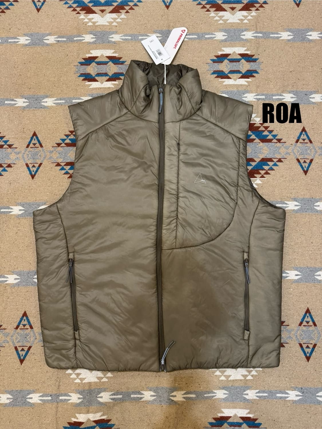 [XL] 로아 신세틱 인슐레이티드 패딩 베스트 토프 상품이미지1