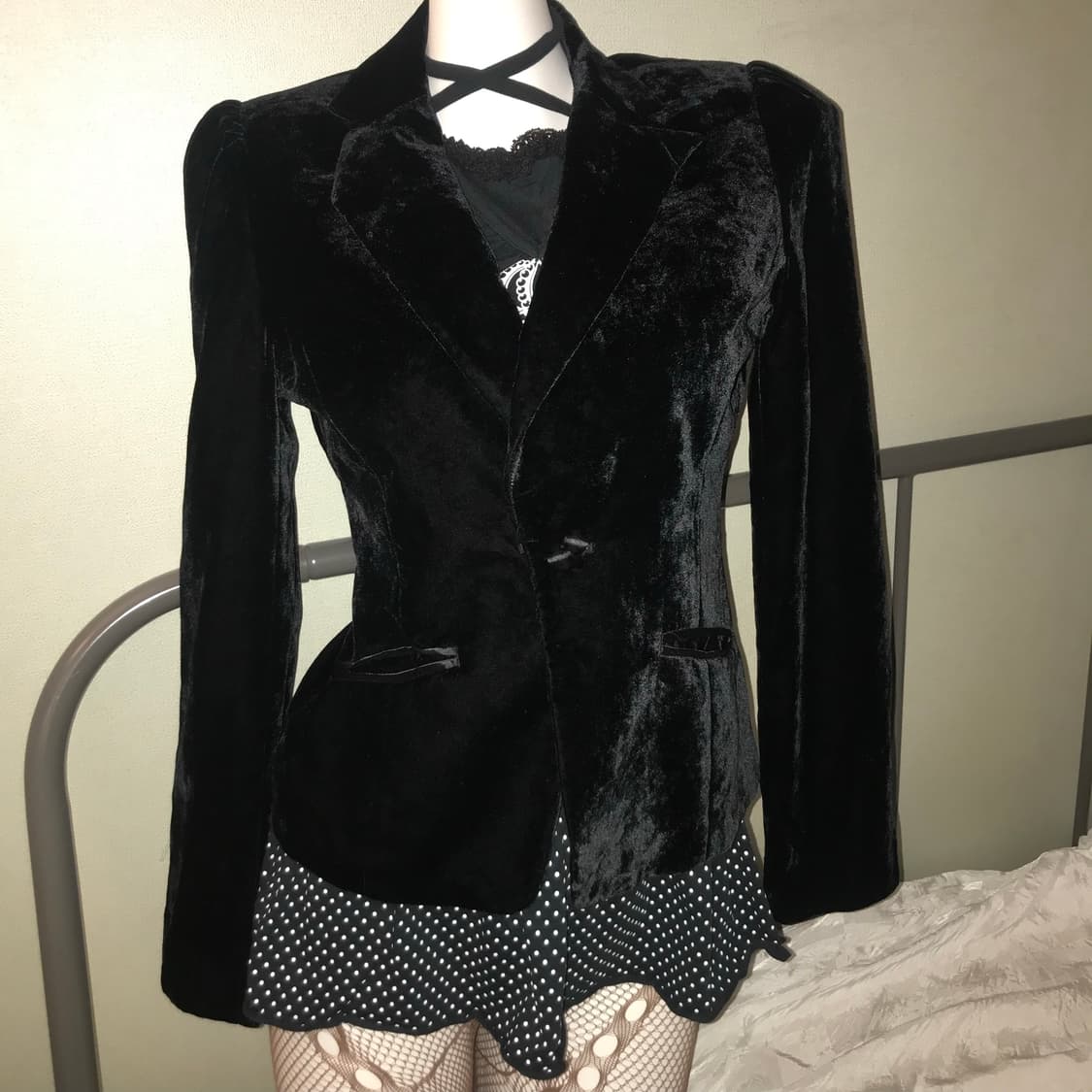 Comme Ca Ism 로리 라떼갸루 벨루아 자켓 상품이미지1