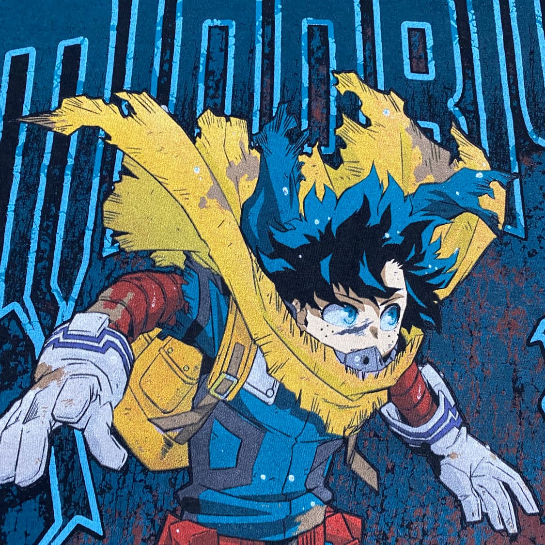 나히아 나의히어로아카데미아 데쿠 오피셜 애니메이션 티셔츠 상품이미지6