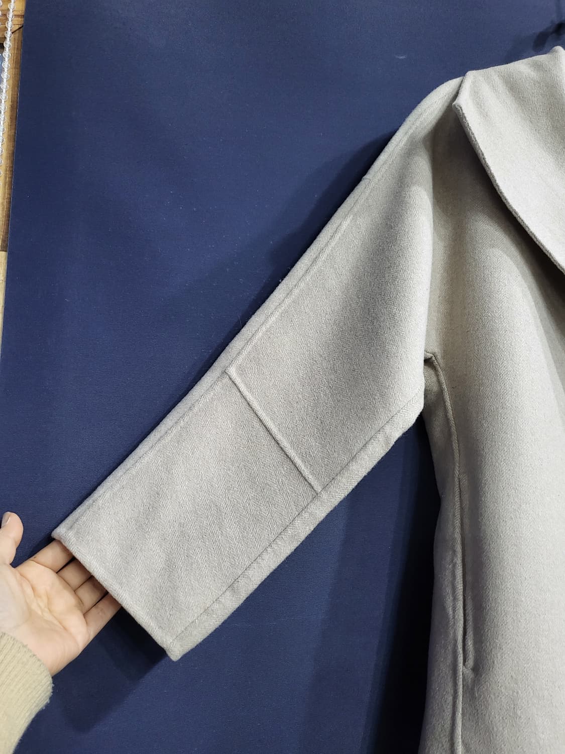 SJWANI (손정완) 숄카라 핸드메이드 자켓 상품이미지2