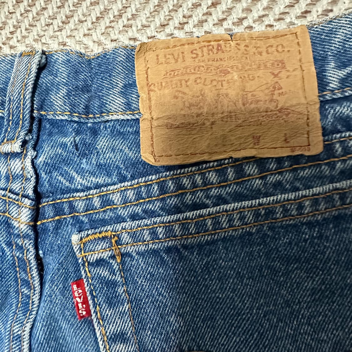 LEVI'S 505 80's usa made vintage jeans 상품이미지3