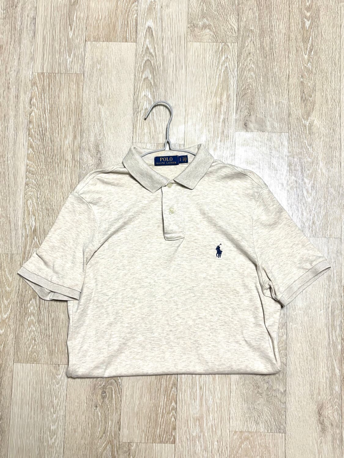 폴로 랄프로렌 반팔 카라티 베이지 상품이미지1