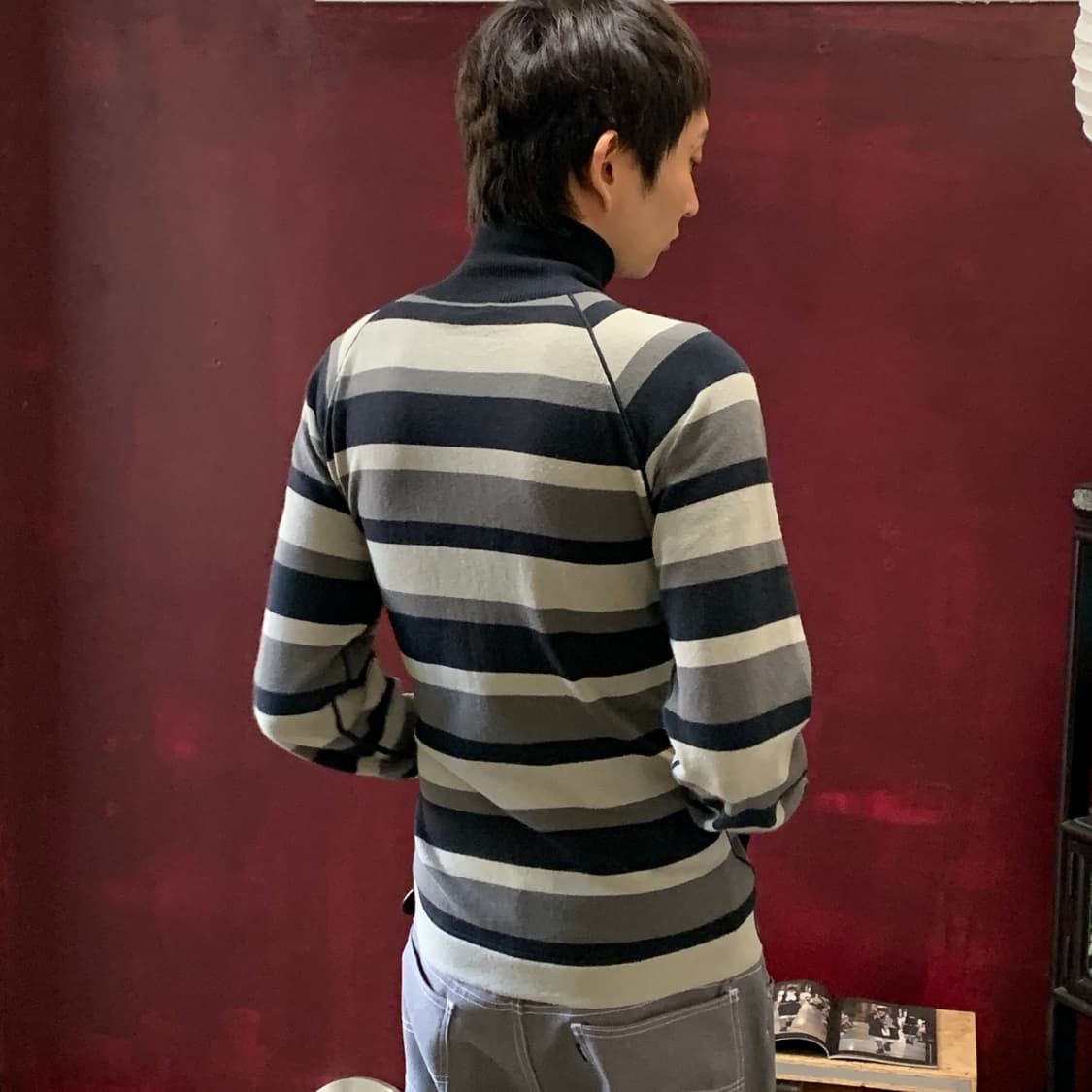 돌체앤가바나 드라이버 니트 집업 상품이미지9