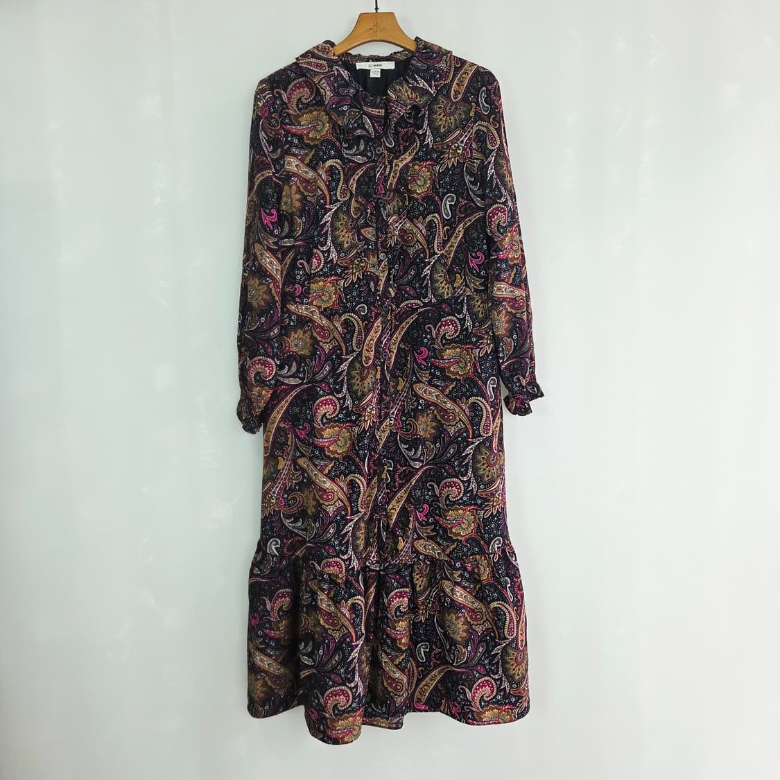 [SJ WANI] 에스제이와니 페이즐리 롱 원피스 허리밴딩 여성 77 상품이미지1