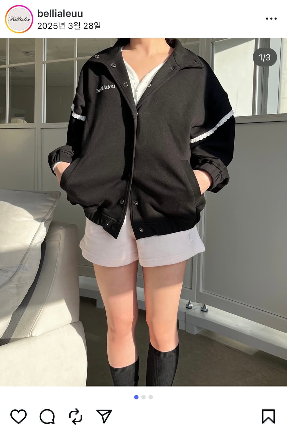 벨리아르 봄버 자켓 상품이미지1