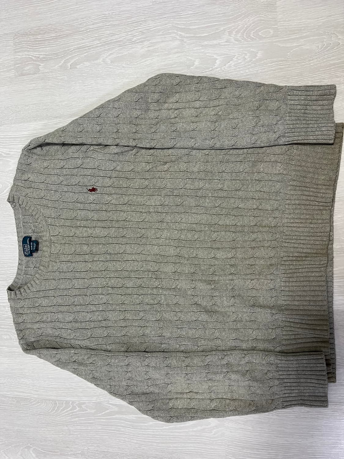 폴로 케이블니트 키즈XL(성인M정도) 상품이미지1