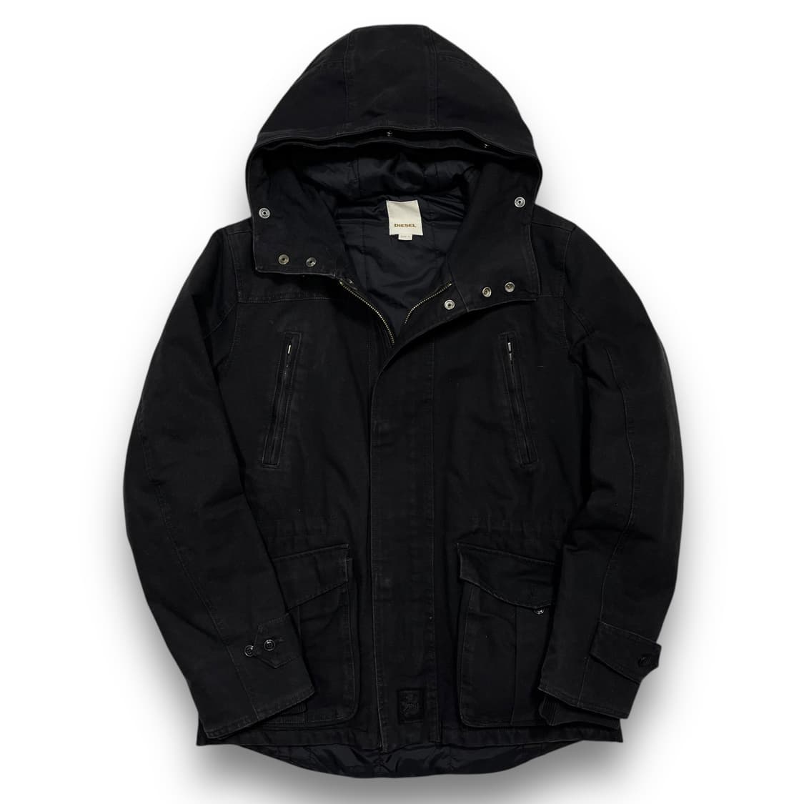 디젤 얼티밋 더블 락시크 패디드 후디 집업 자켓  상품이미지1