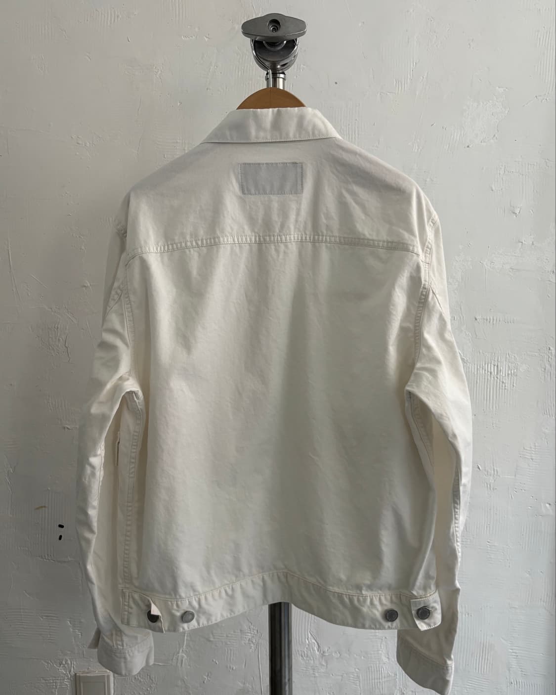 Maison Kitsune 메종키츠네 화이트 트러커 자켓 상품이미지6