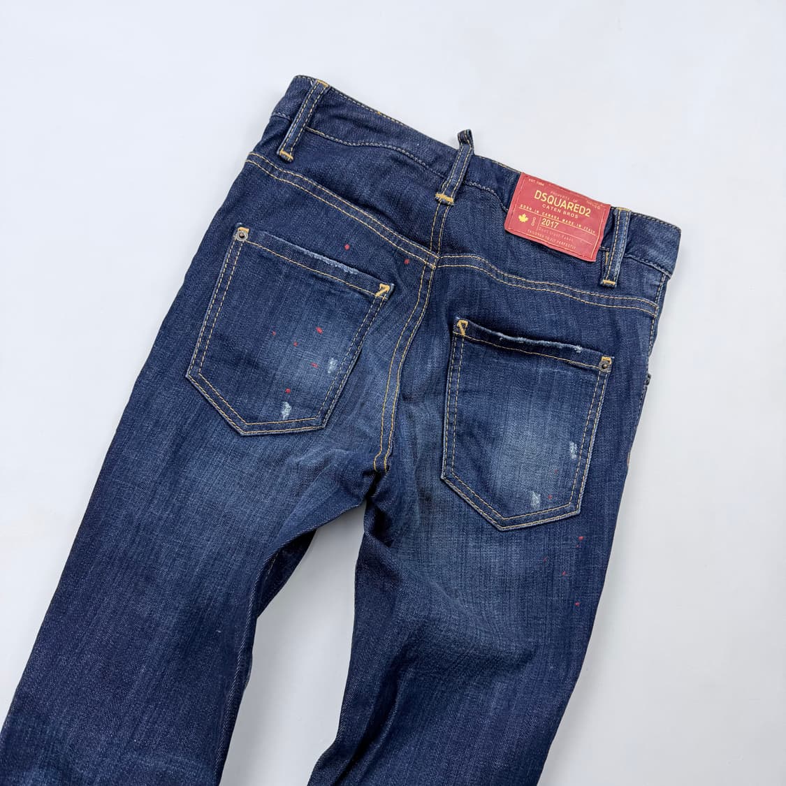 (36)디스퀘어드2 쿨 걸 크롭 멀티패치 데님 상품이미지7