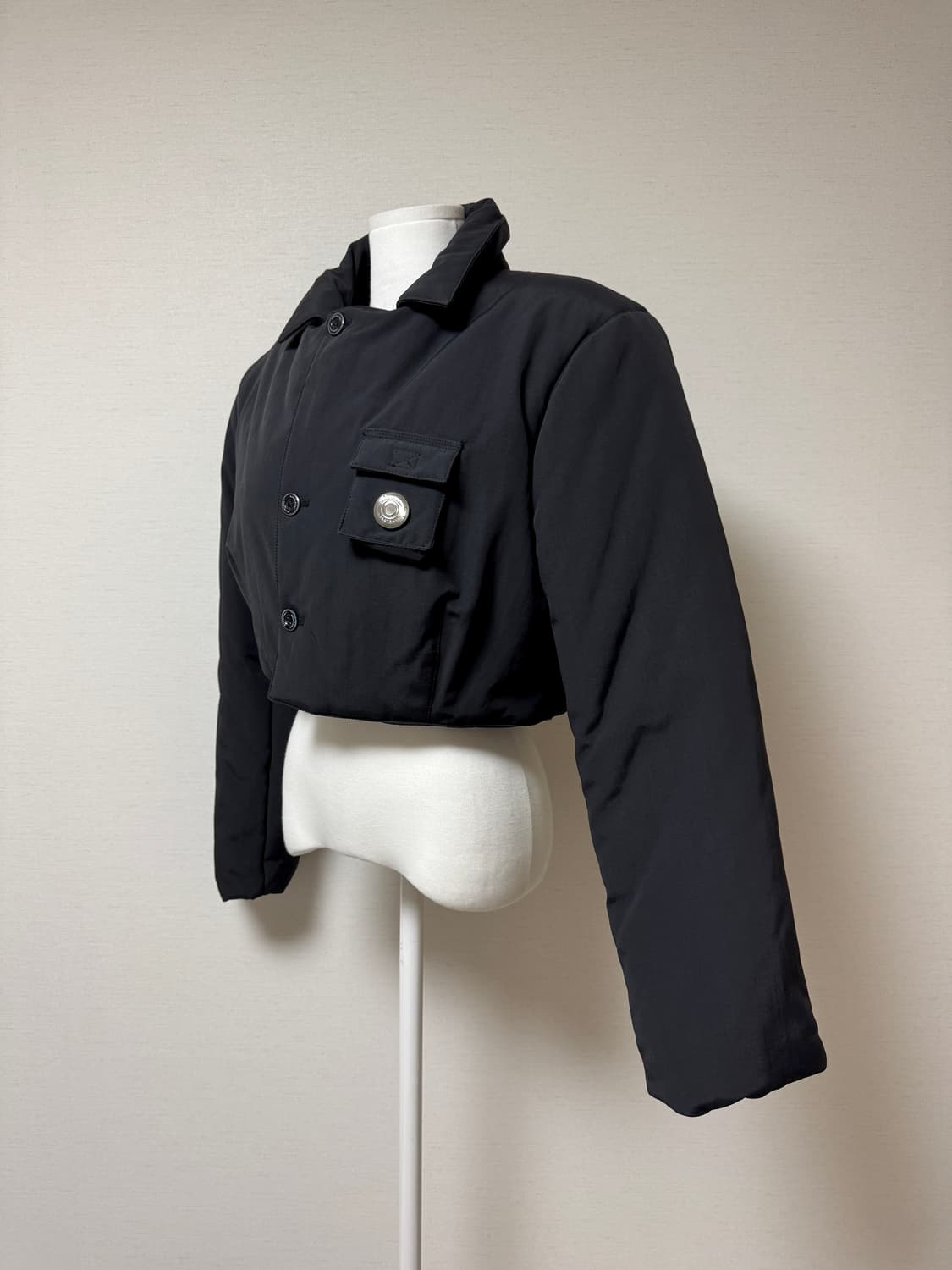 배드블러드) 크롭 패딩 자켓 (새상품) 상품이미지2