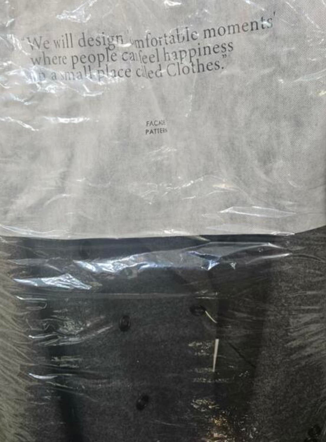 파사드패턴 캐시미어 더블 하프 코트_charcoal (m)팝니다 상품이미지5