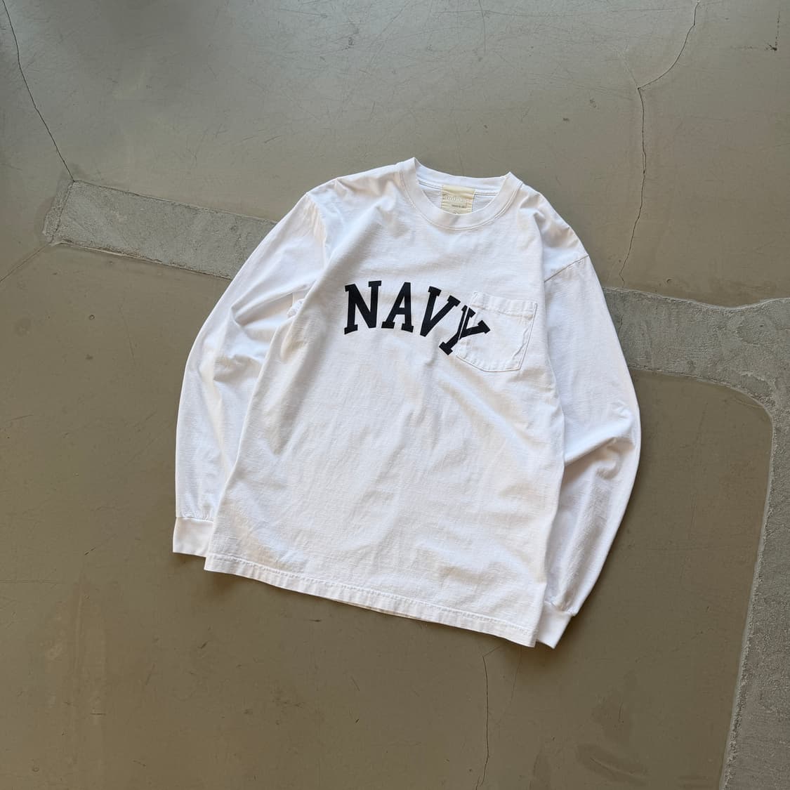 jpn vtg navy 롱 슬리브 상품이미지1