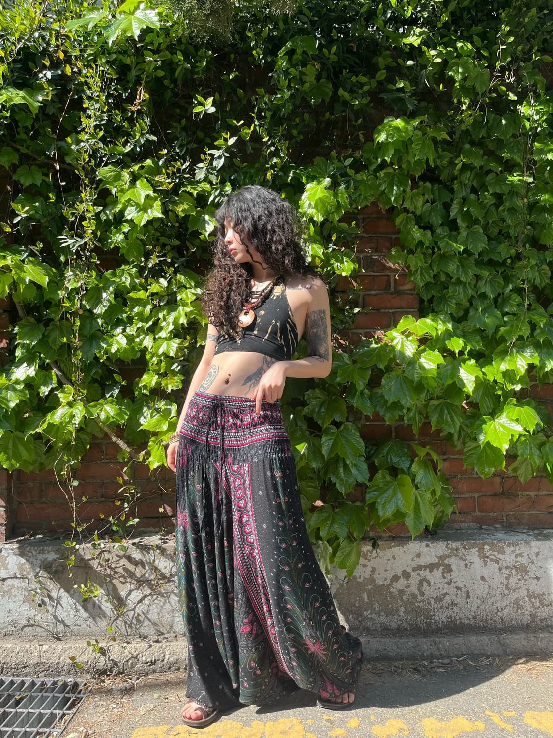 히피 에스닉 페이즐리 사무엘 팬츠 상품이미지1