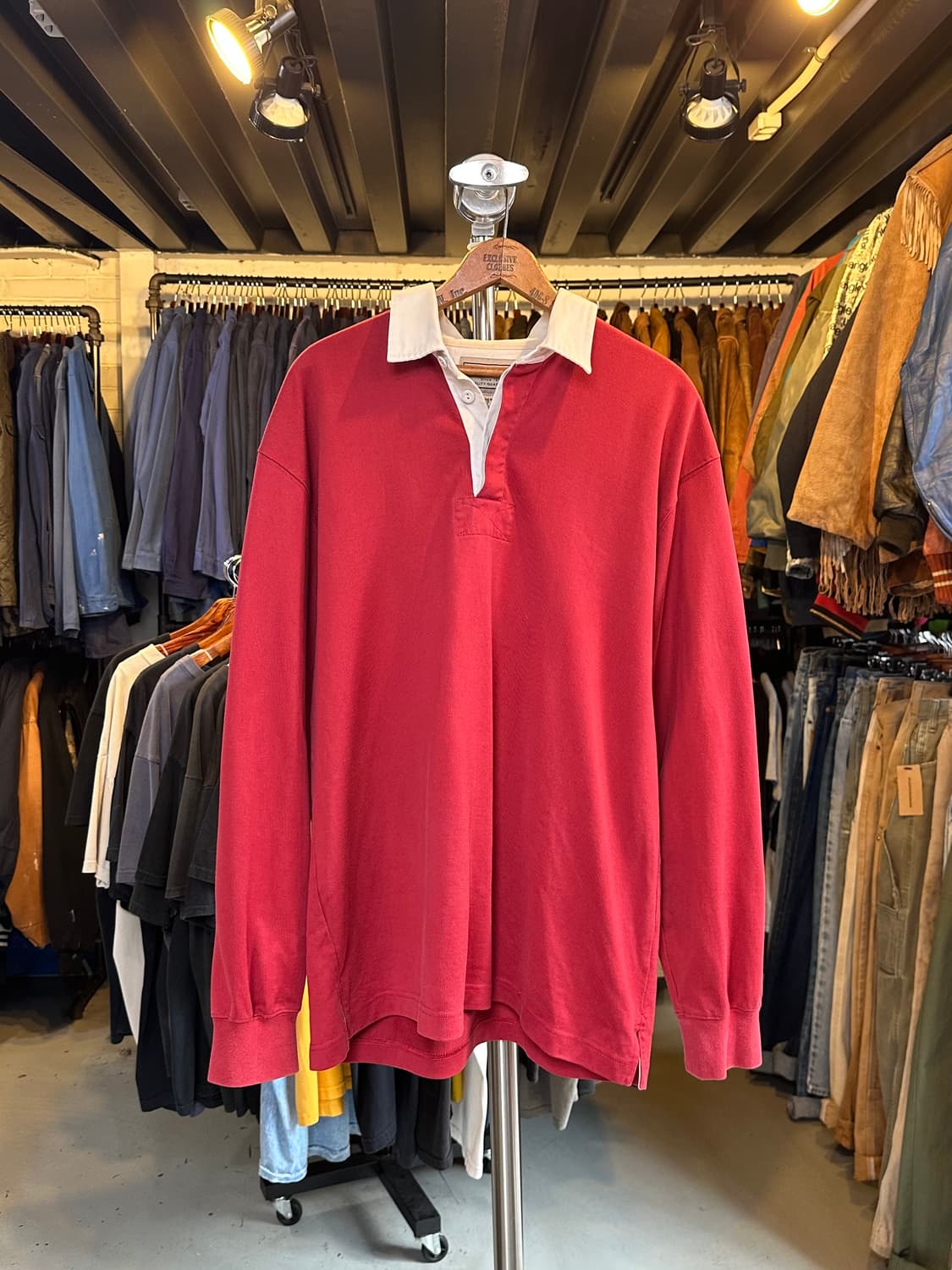 엘엘빈 코튼 럭비셔츠 럭비티셔츠 상품이미지1