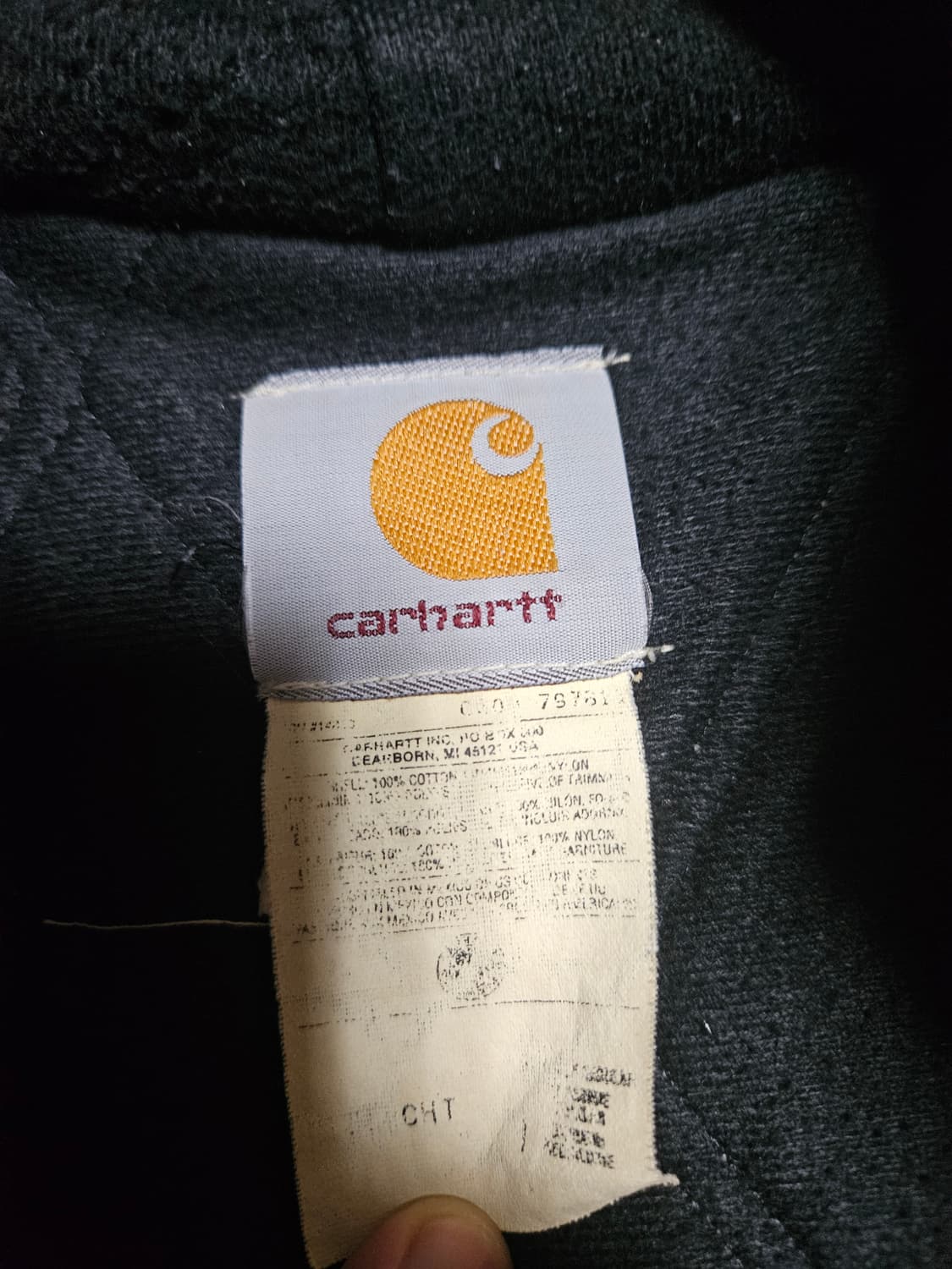칼하트 j68 cht m사이즈 판매합니다 상품이미지2