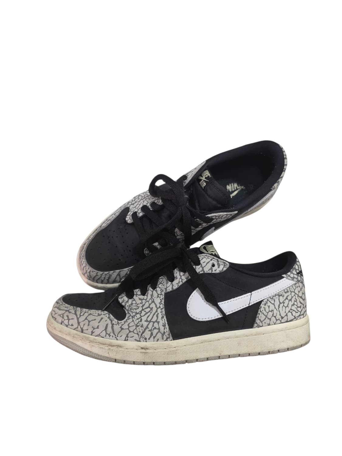 Jordan 1 Retro Low OG Black Cement 상품이미지2
