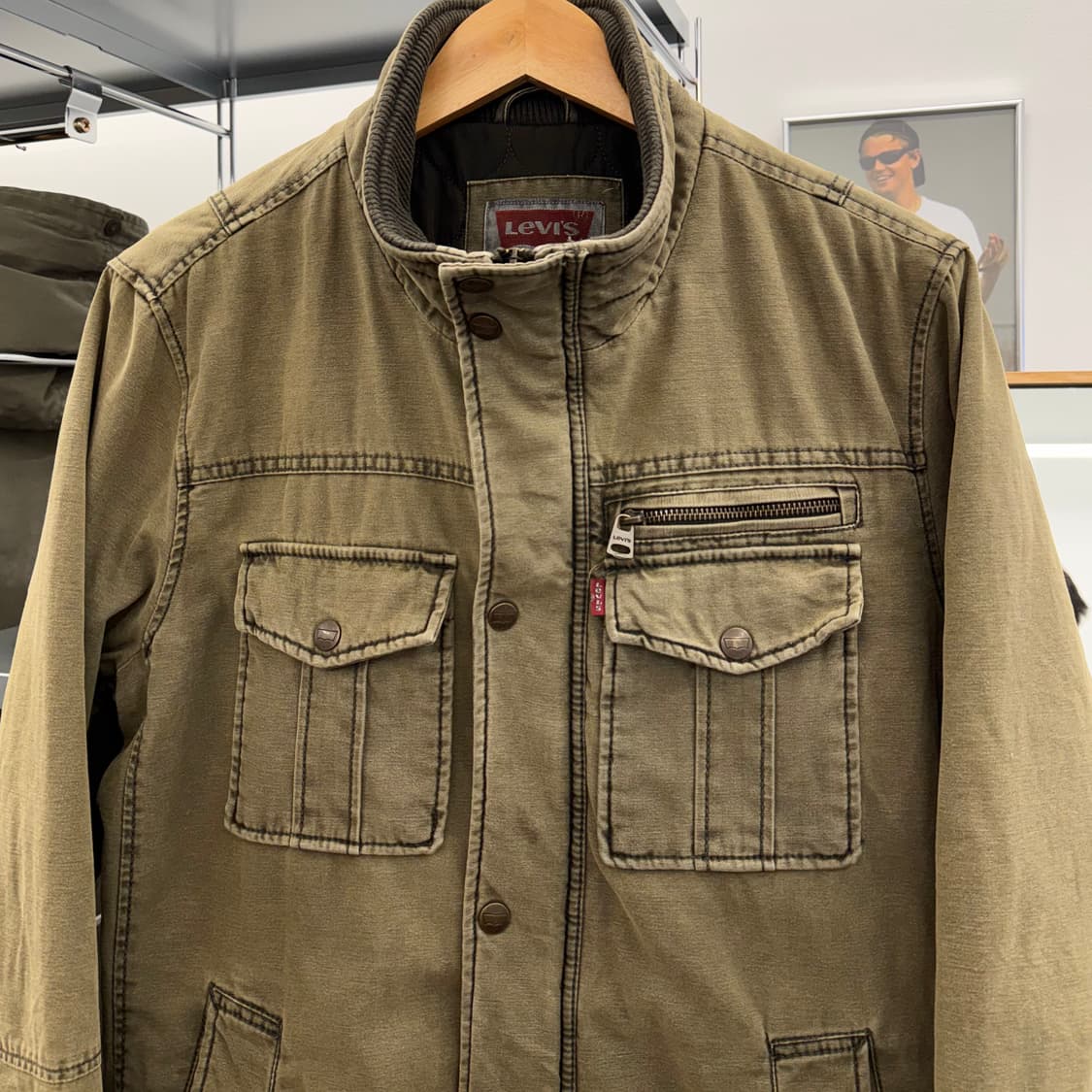 리바이스 빈티지 워시드 트러커 자켓 (M)   상품이미지2