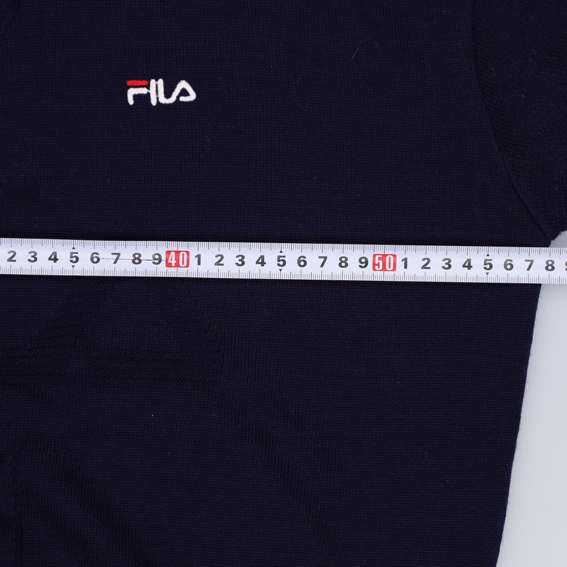 가슴단면57 휠라 브이넥 니트 0225H1 상품이미지5