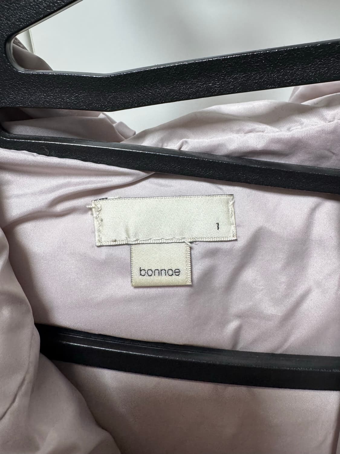 본네 애쉬핑크 패딩 사이즈1 상품이미지4