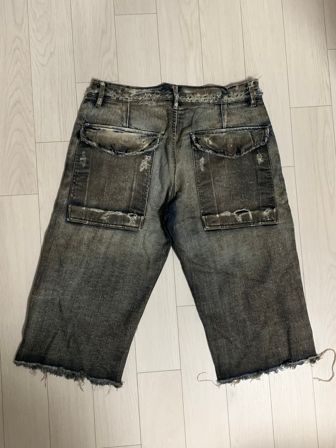 Rick Owens O&M Baggy Dust Shorts 상품이미지2