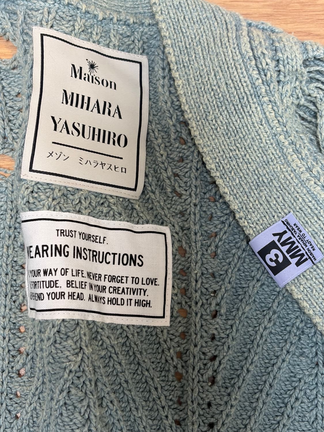 미하라 야스히로 디스트레스드 가디건 [46] 상품이미지5