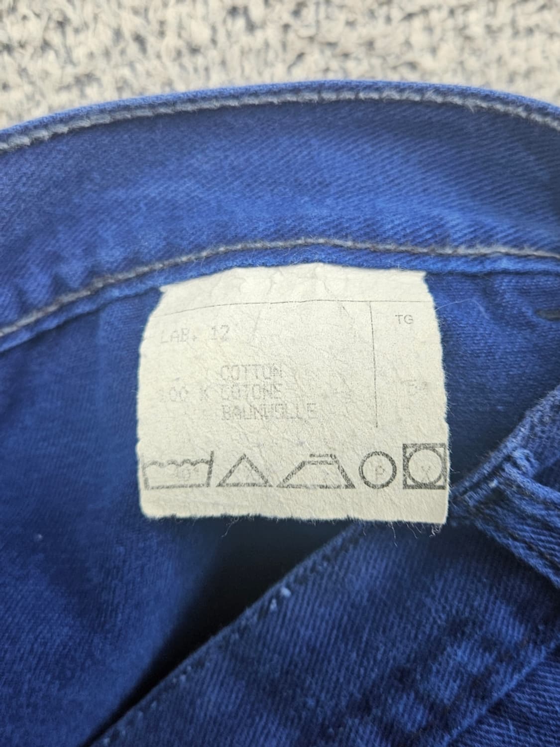 빈티지 프렌치 워크 팬츠 ( 34"추정 ) / 11833 상품이미지7