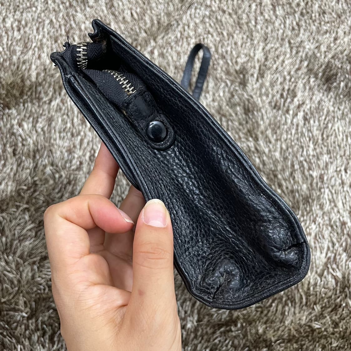 베르사체 VERSACE 블랙 클러치백 상품이미지5