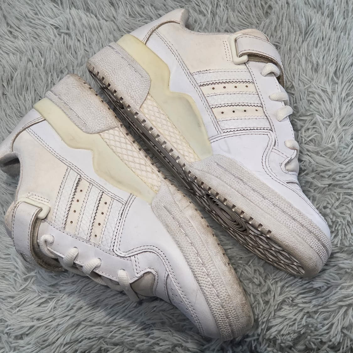 1a-26:아디다스 오리지널스 포럼 로우 화이트(230) 상품이미지7