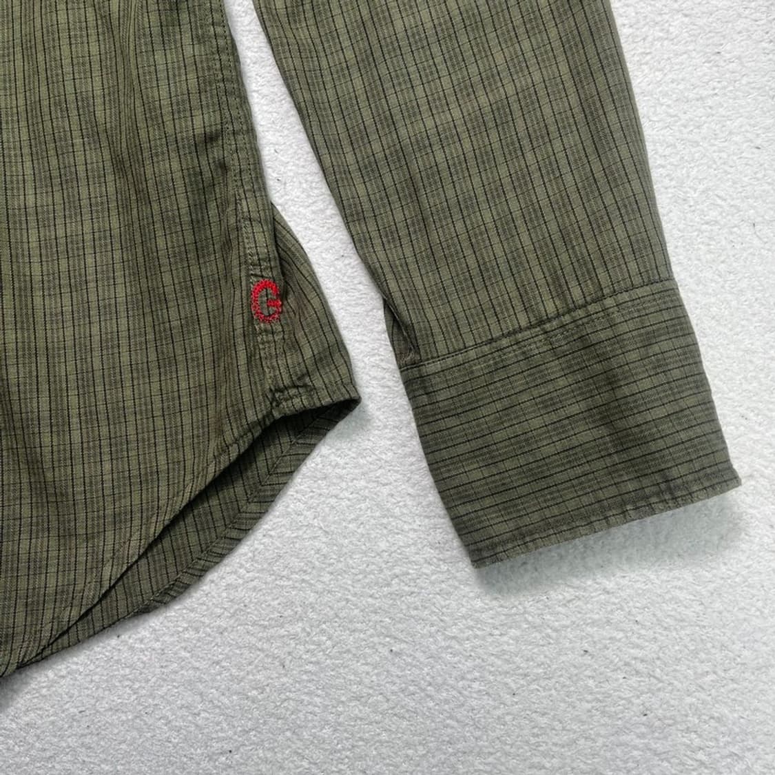 GUESS JEANS Y2K 웨스턴 셔츠 L 상품이미지5