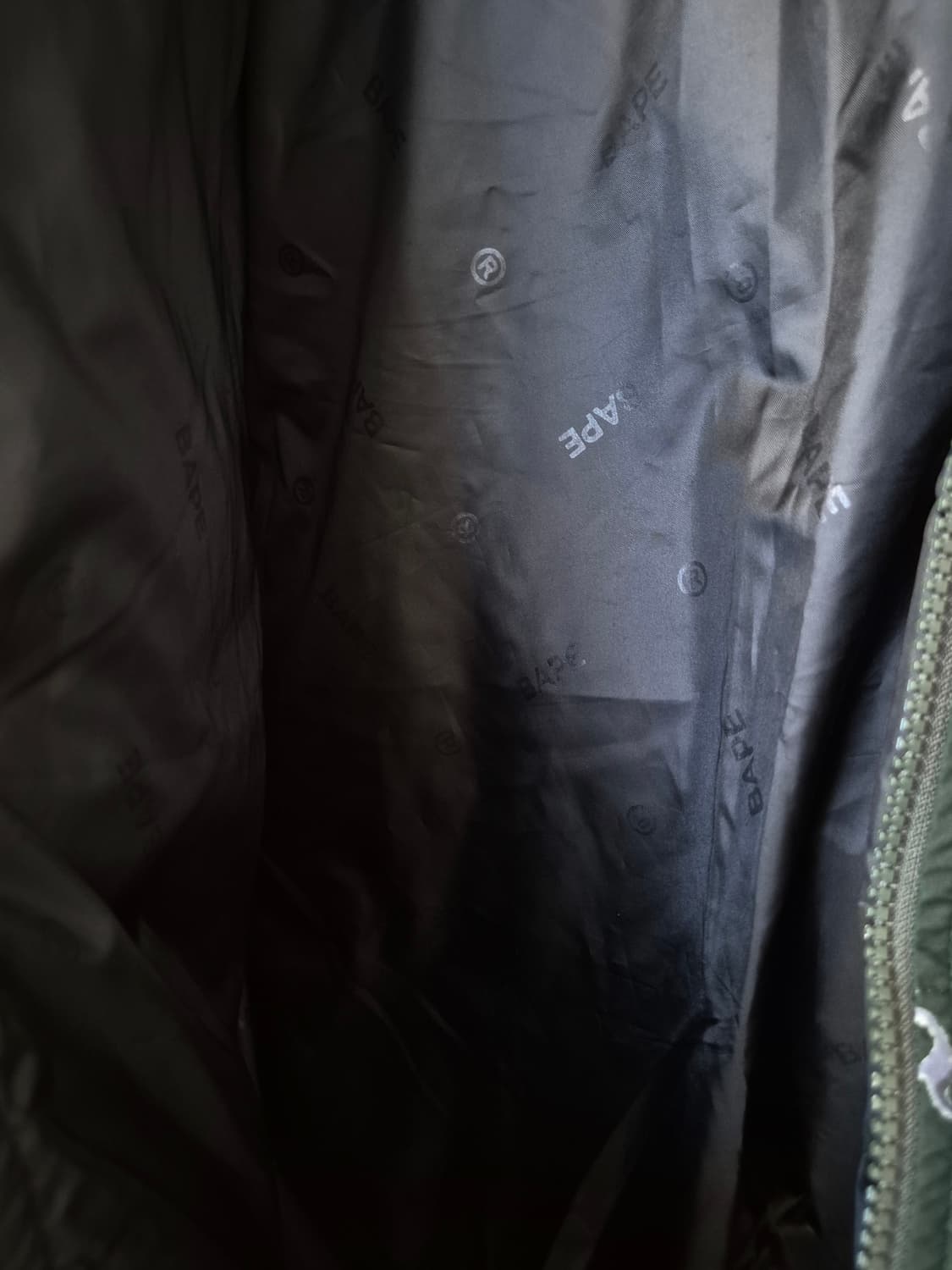 베이프 BAPE Jewels Down Jacket Green L 상품이미지5
