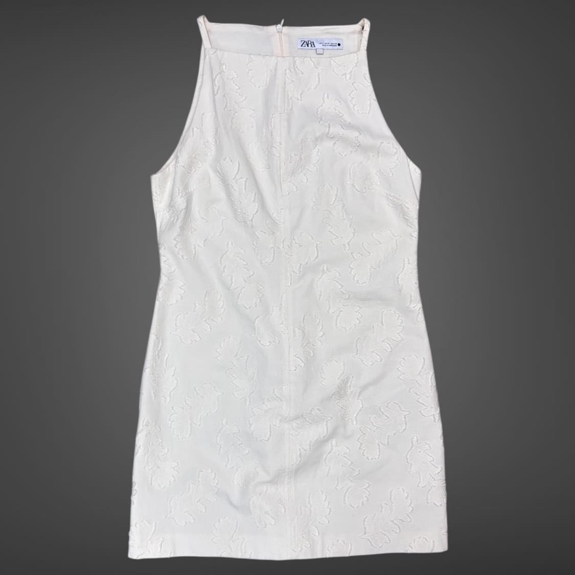 자라 ZARA 자카드 슬리브리스 미니 원피스 상품이미지3