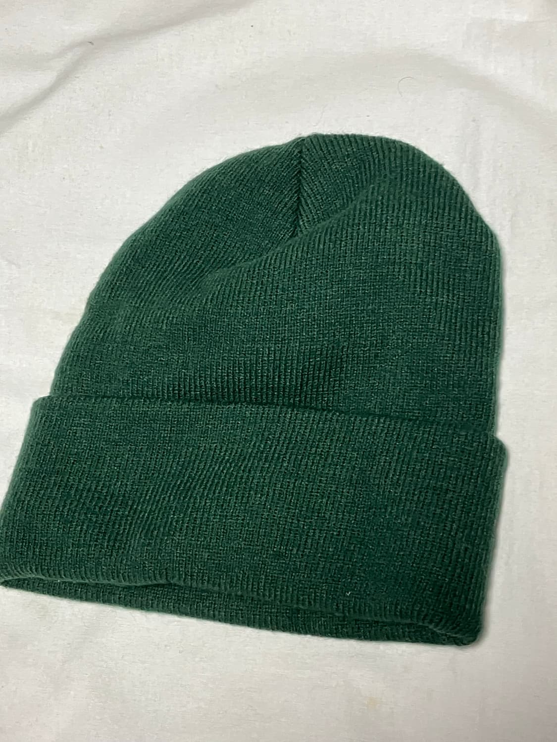 배스프로샵 파인컬러 딥그린 패치로고 비니 상품이미지3