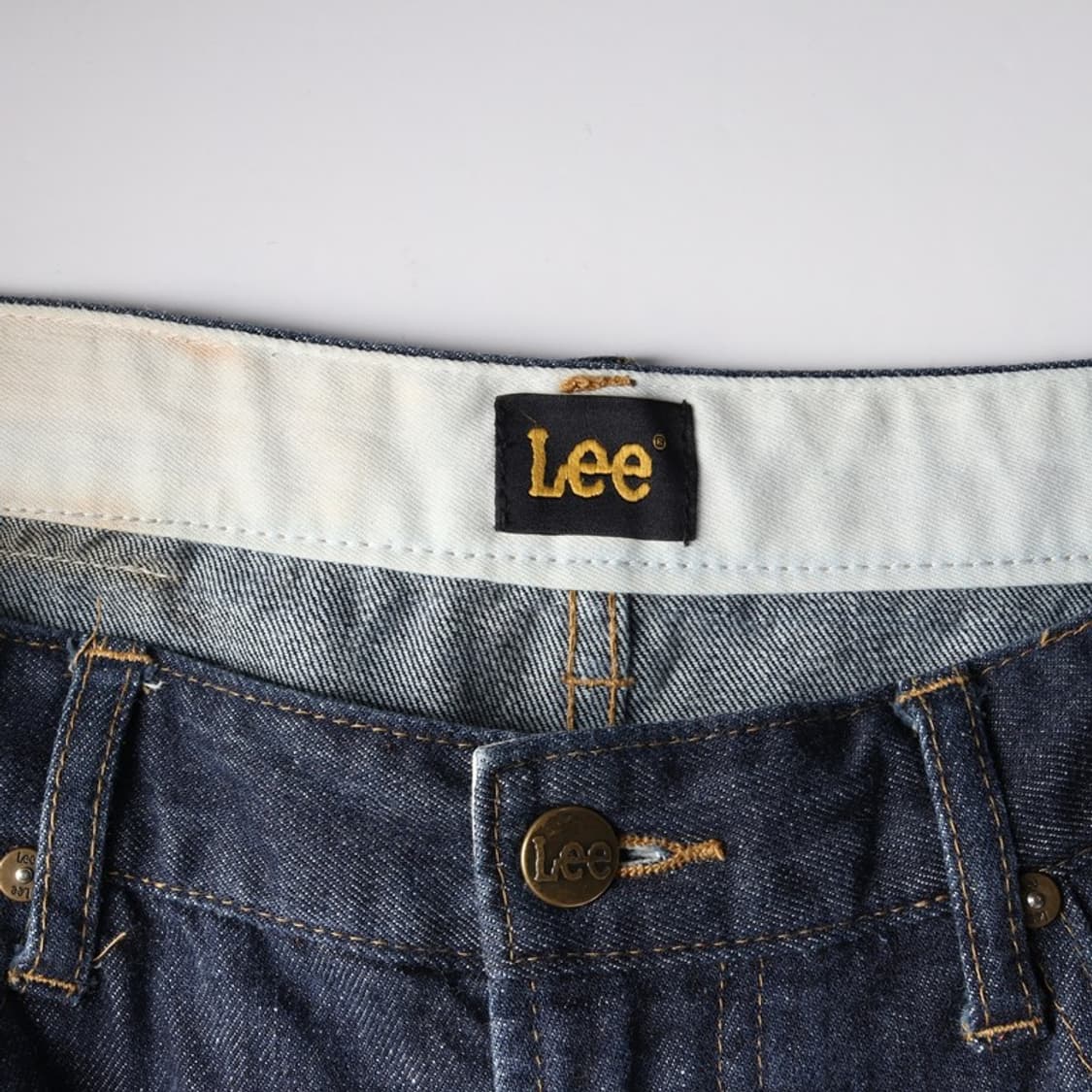 LEE 릴렉스드 핏 인디고 데님 팬츠 34 상품이미지6