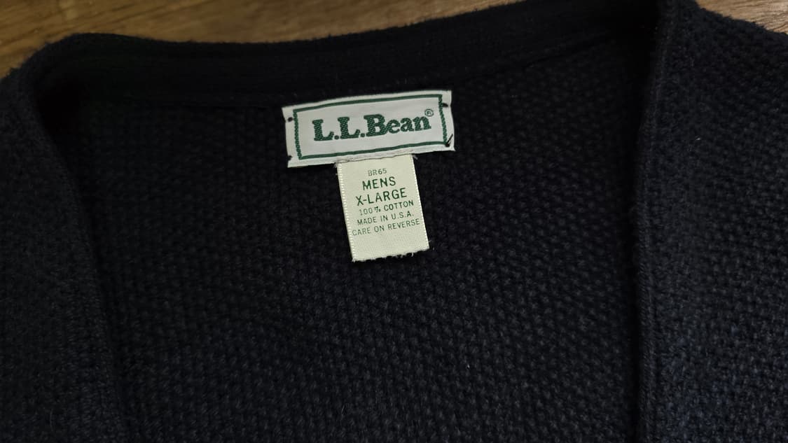 L.L.Bean 엘엘빈 코튼 조끼 베스트 Made In USA , XXL 상품이미지3