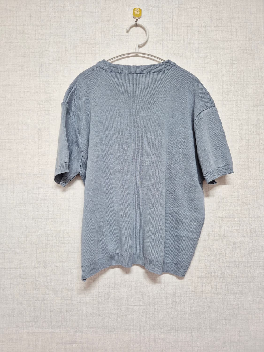 라운드 반팔 니트 상품이미지2