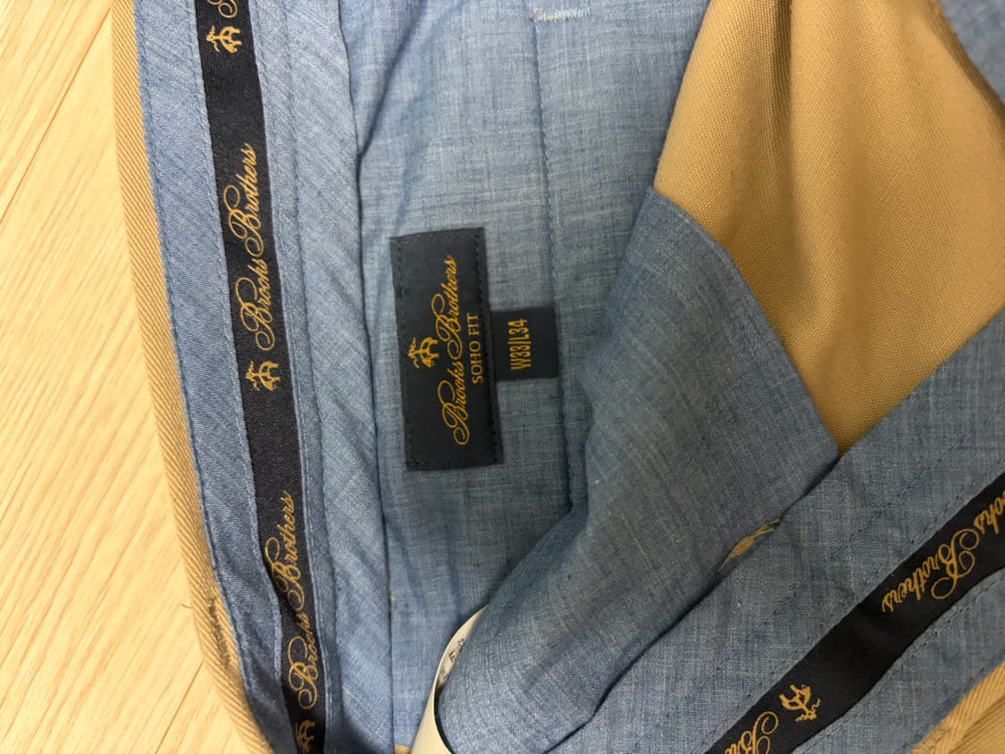 브룩스브라더스 면팬츠(소호핏, 33사이즈) 상품이미지2