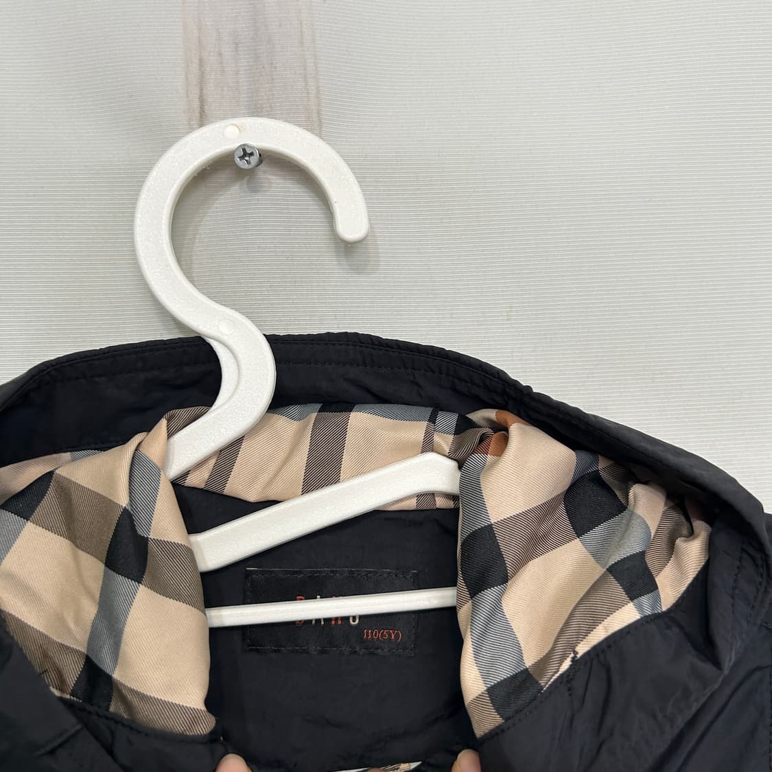 닥스 22SS 키즈 바람막이 110 블랙 상품이미지2