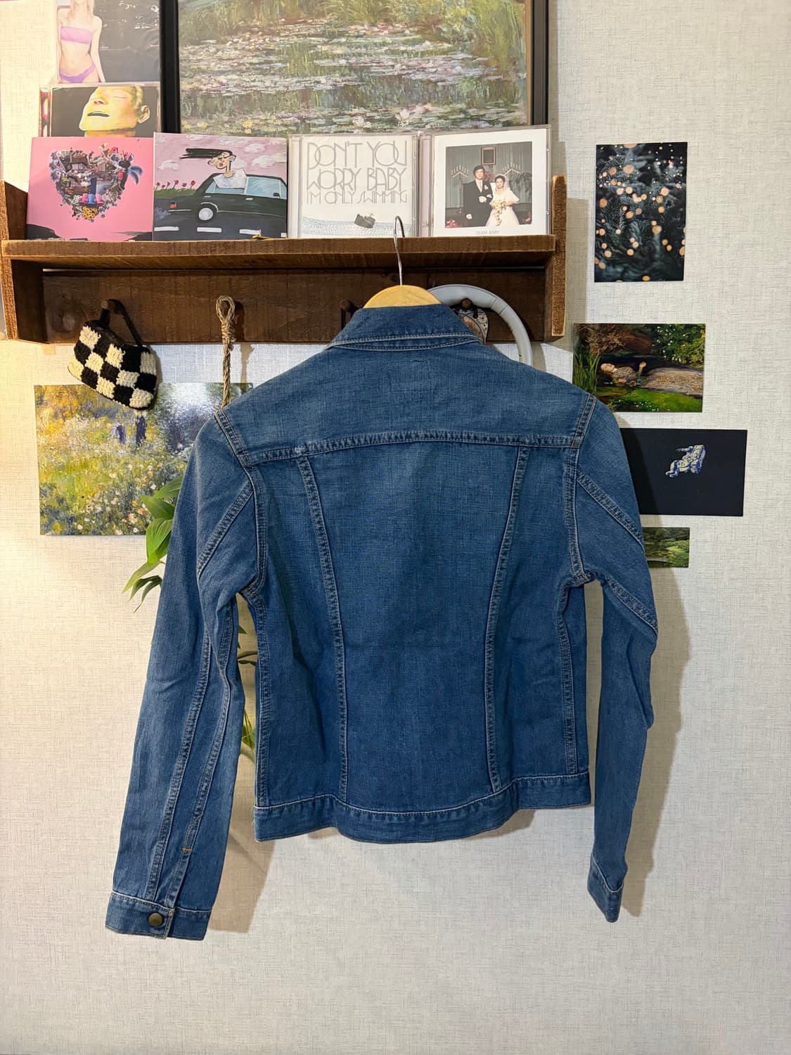 55) 랭글러 x chocol raffine 데님 자켓 청자켓 상품이미지2