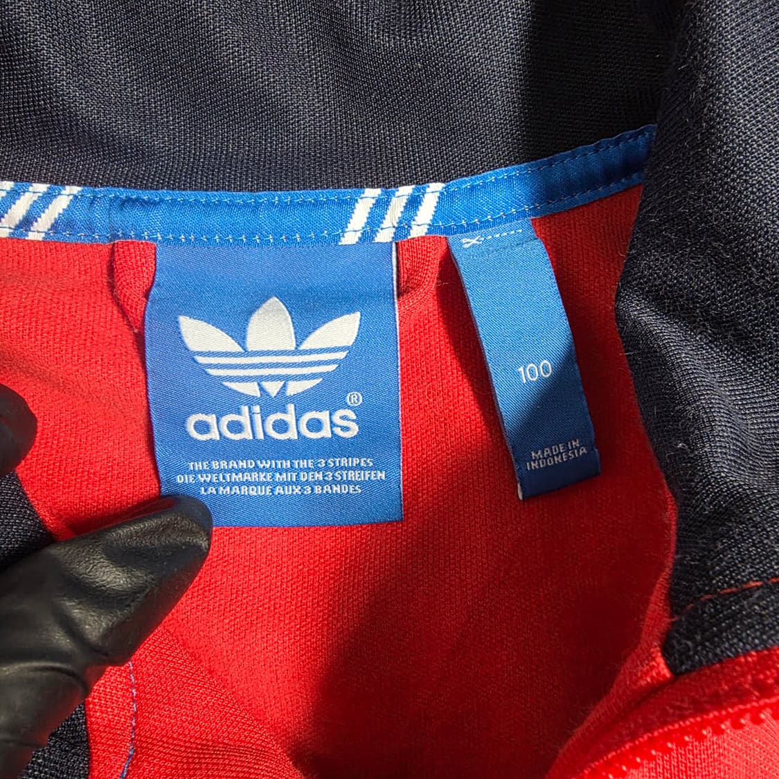 Adidas 아디다스 레드 유로파 트랙자켓 100 (스트릿) 상품이미지4