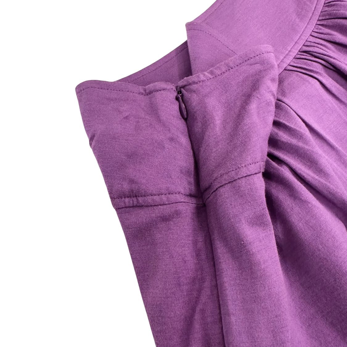 Theory, Plum Drape Midi Skirt 상품이미지7