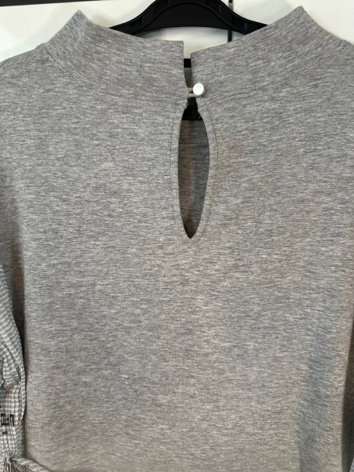 ATTITUDE 회색 프린팅 롱 원피스 상품이미지6