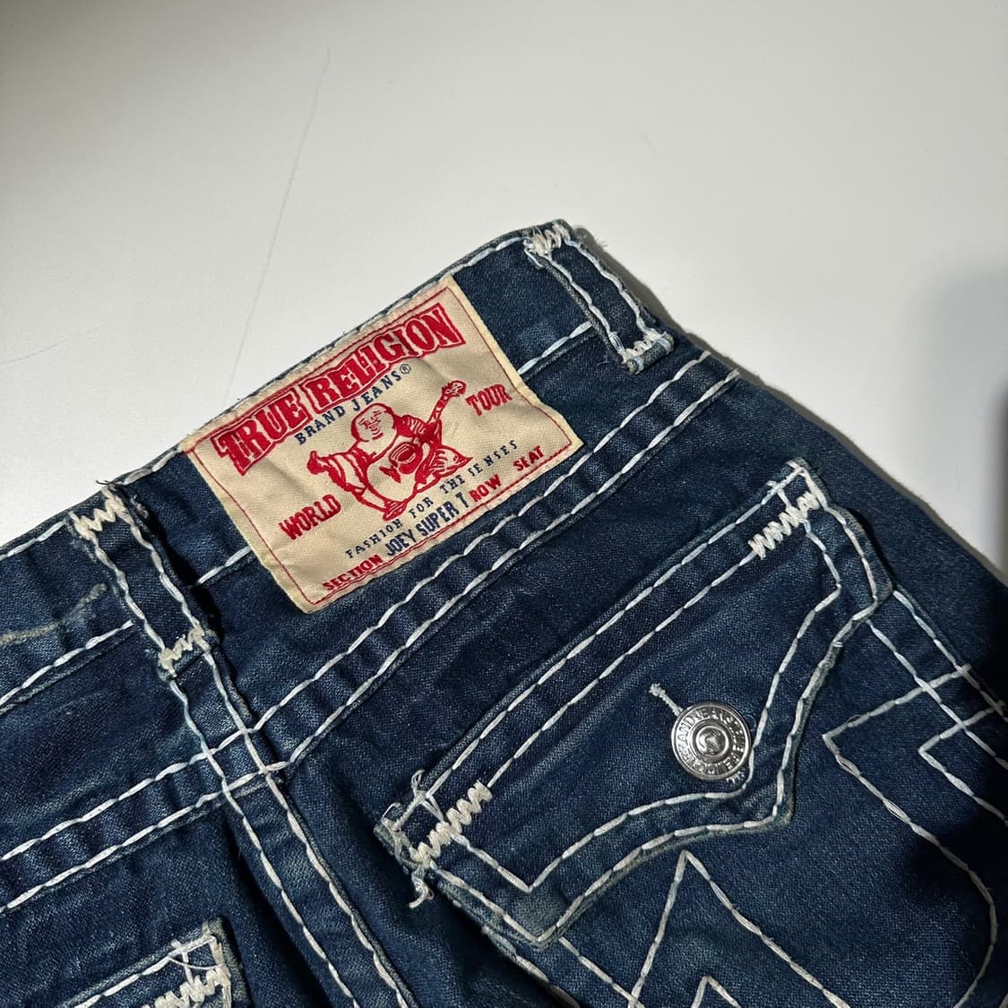 트루릴리전 조이 수퍼티 부츠컷 데님 팬츠 상품이미지4