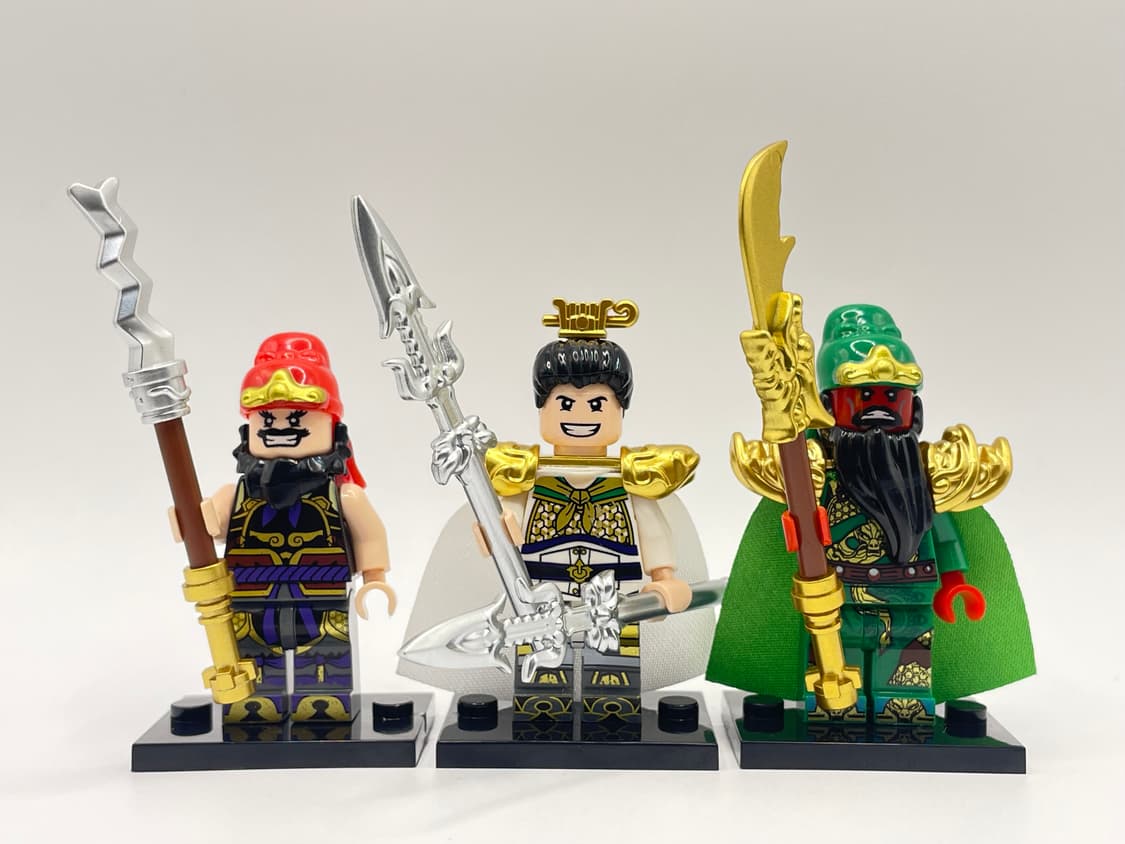 삼국지 피규어 3종 상품이미지1