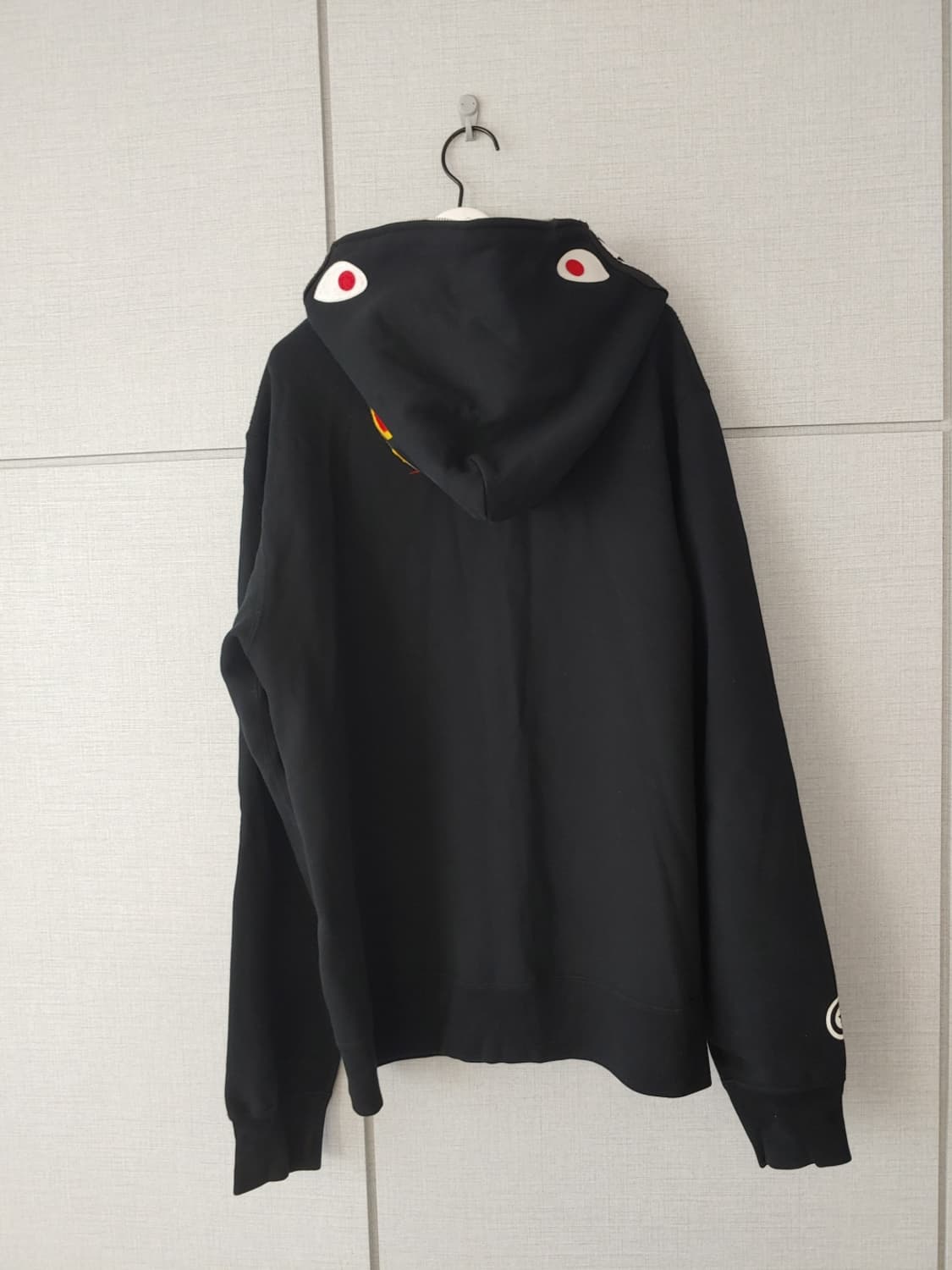 [XL]베이프 2ND 블랙 샤크후드집업 상품이미지2