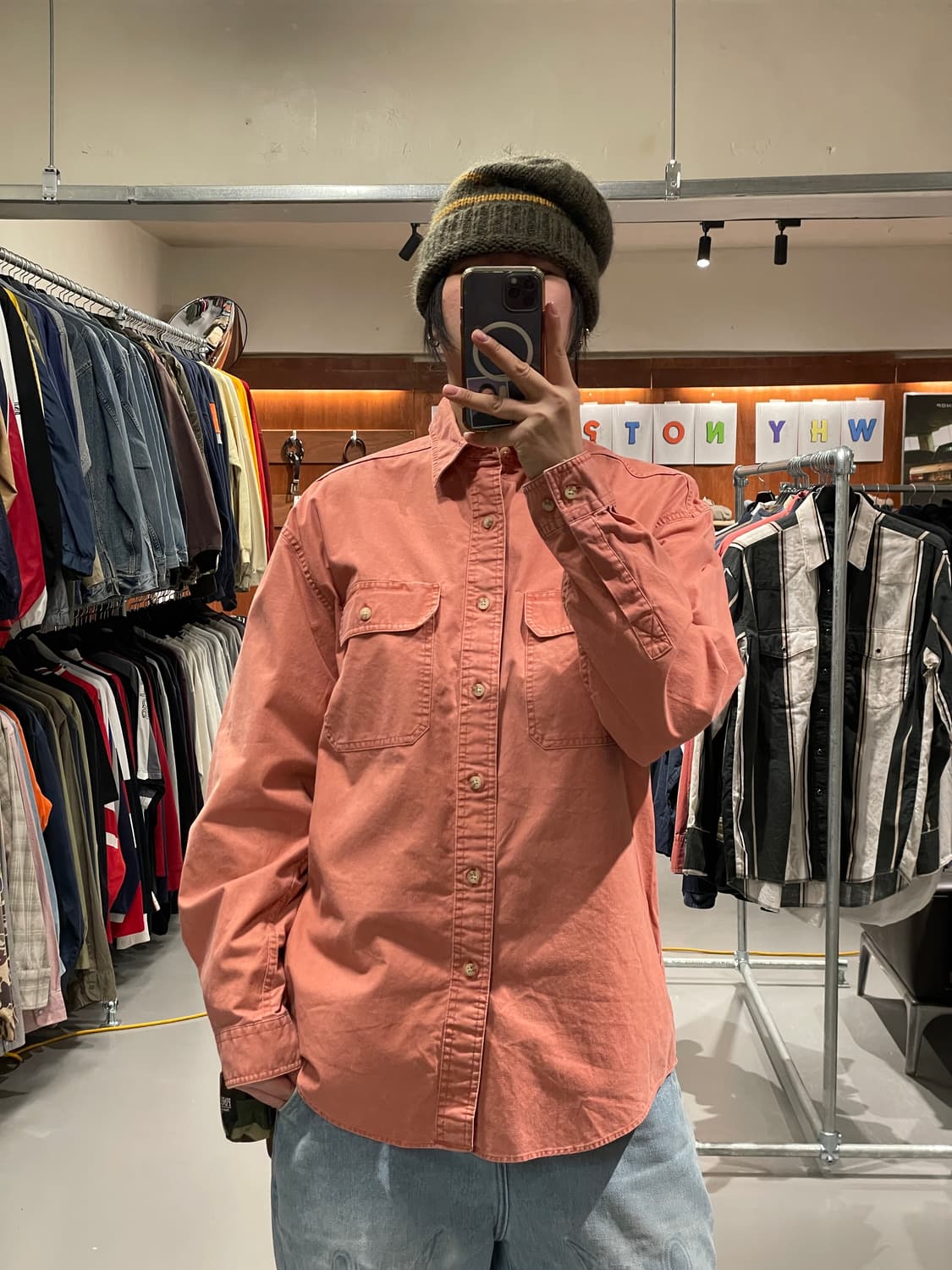 LL bean 워크 셔츠 상품이미지1