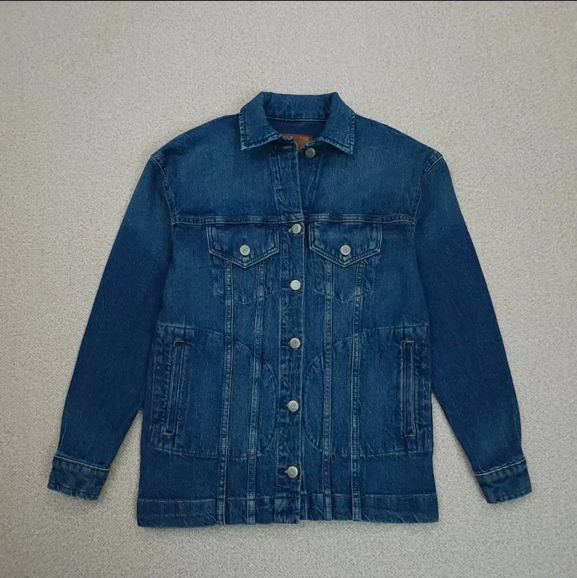 (XXS)랄프로렌 벨트 데님 필트 청자켓 상품이미지3