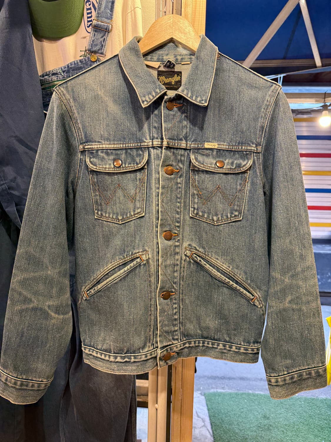 랭글러 데님 자켓 상품이미지1