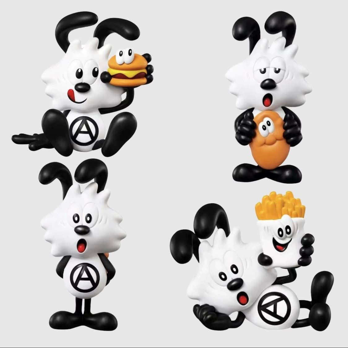 Verdy 베르디 x 맥도날드 콜라보 한정판 피규어 4종 상품이미지5