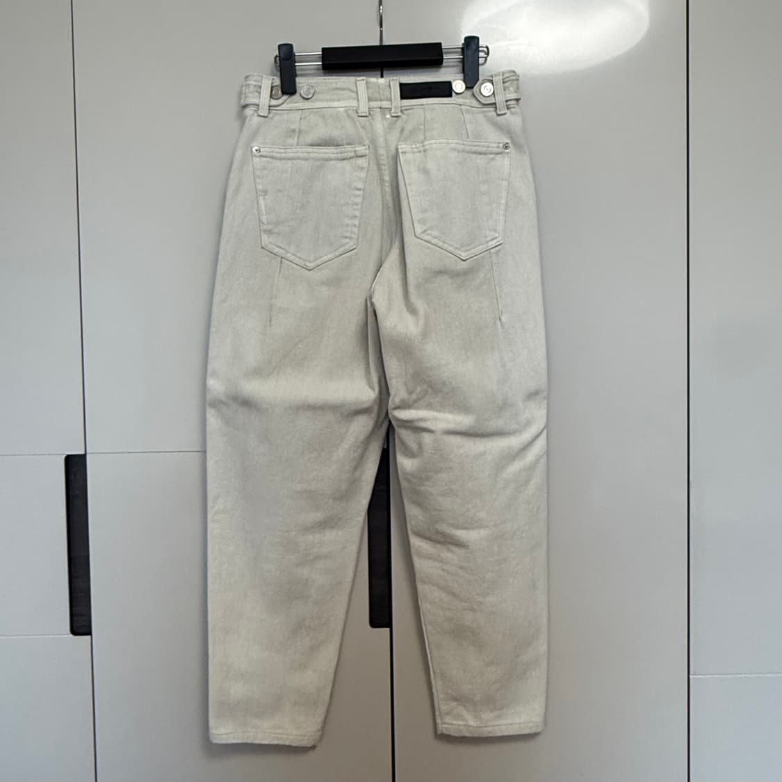 44 송지오 옴므 팬츠 크림 21SS 상품이미지2